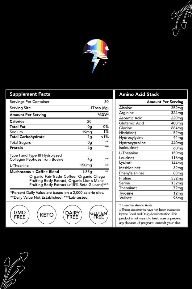 180-Servings Mushroom Coffee + - Image 2